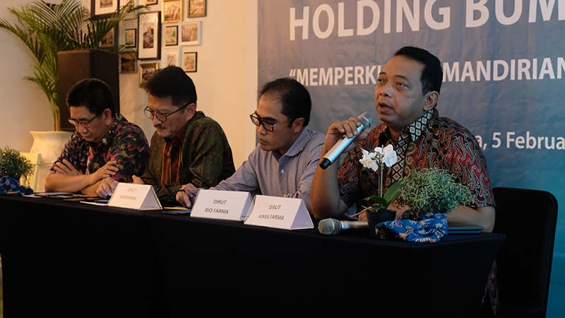 Bio Farma Menjadi Induk Holding BUMN Farmasi