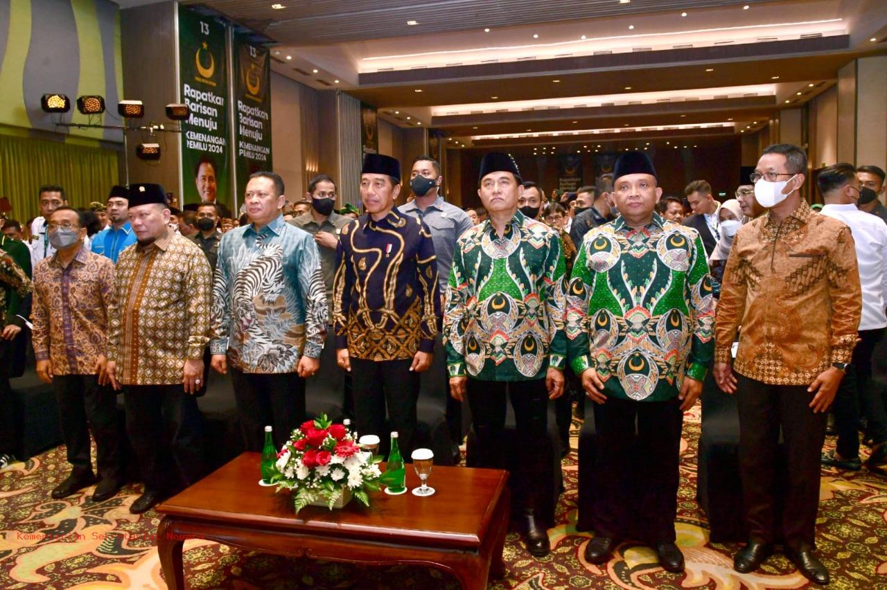 Masuki Tahun Politik, Presiden Jokowi Dorong untuk Jaga Stabilitas Politik dan Keamanan